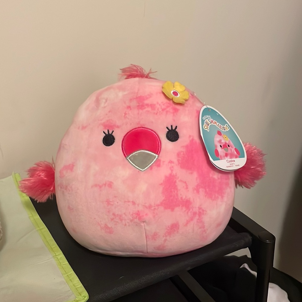 Cookie The Flamingo 8” Squishmallow with Tags